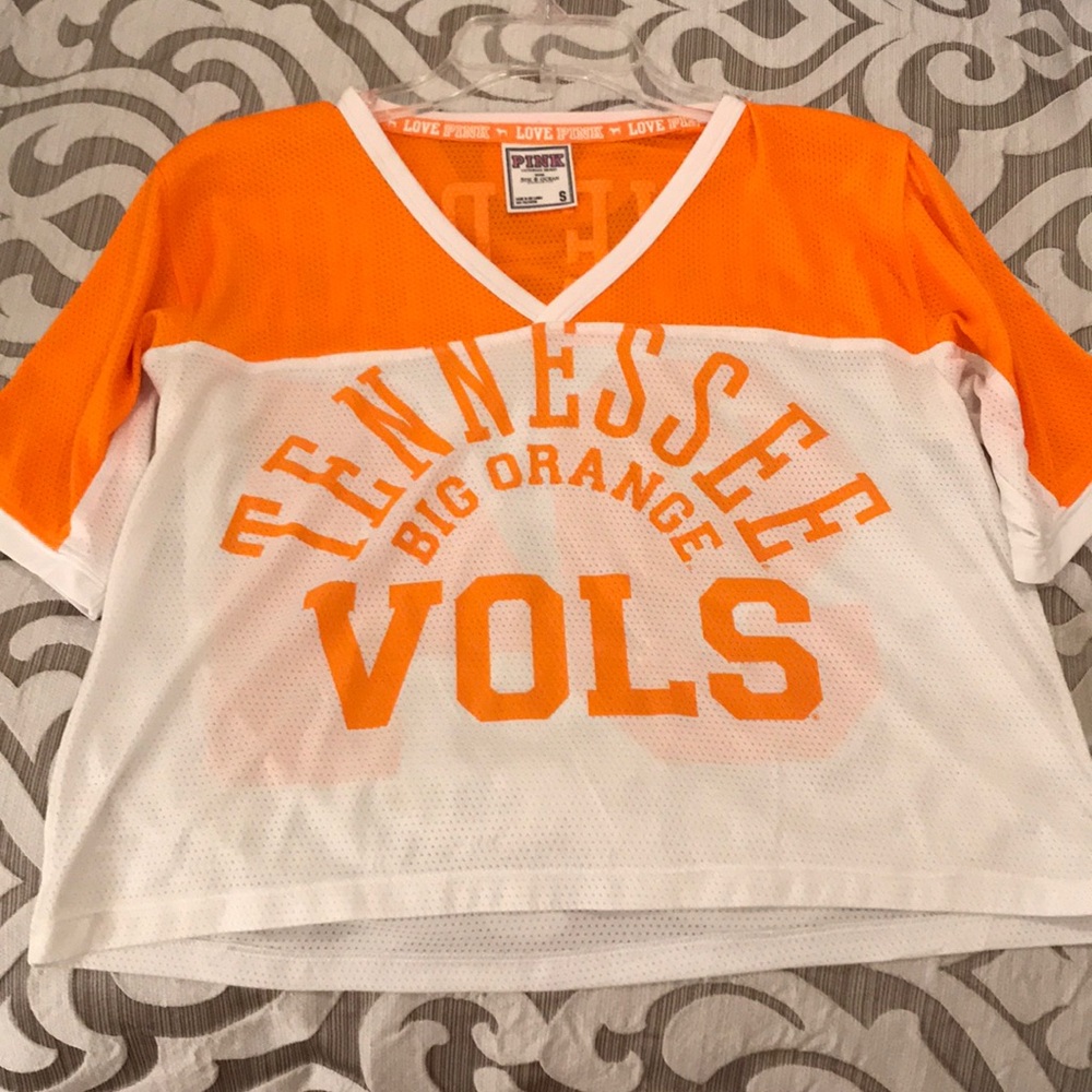 PINK Tennessee Vols top size small
